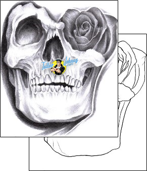 Skull Tattoo horror-skull-tattoos-terry-grant-tqf-00026