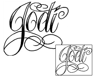 Lettering Tattoo Jodi Script Lettering Tattoo