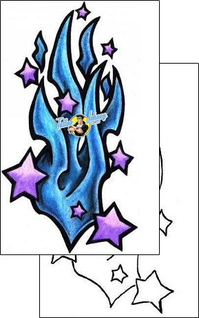 Celestial Tattoo star-tattoos-james-tuck-tuf-00055