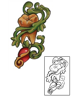 Vine Tattoo Plant Life tattoo | TVF-00033