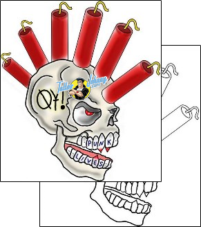 Skull Tattoo skull-tattoos-ty-lee-tyf-00021