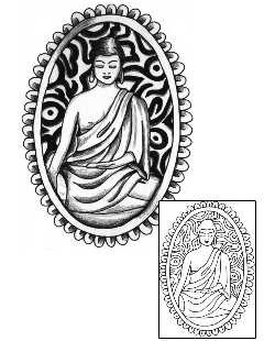Buddha Tattoo Ethnic tattoo | VEF-00025
