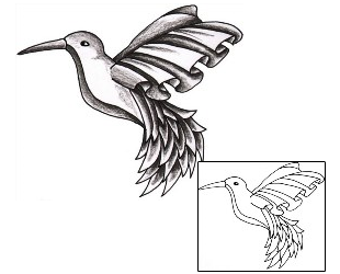 Hummingbird Tattoo Animal tattoo | VEF-00034
