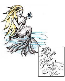 Woman Tattoo Mythology tattoo | VEF-00037