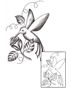 Hummingbird Tattoo Animal tattoo | VEF-00038