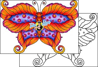 Butterfly Tattoo vvf-00001