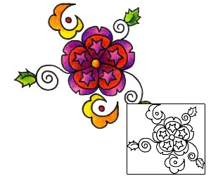 Picture of Plant Life tattoo | VVF-00061