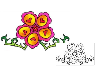 Picture of Plant Life tattoo | VVF-00075