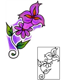 Picture of Plant Life tattoo | VVF-00089