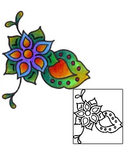 Picture of Plant Life tattoo | VVF-00106