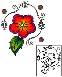 Picture of Plant Life tattoo | VVF-00118