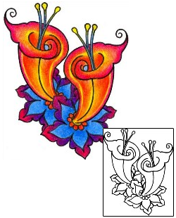 Picture of Plant Life tattoo | VVF-00122