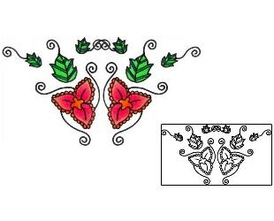 Picture of Plant Life tattoo | VVF-00123