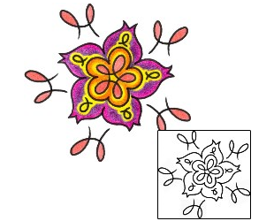 Picture of Plant Life tattoo | VVF-00132