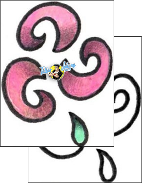 Flower Tattoo plant-life-flowers-tattoos-vivi-vvf-00134