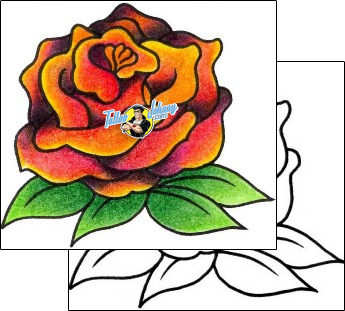 Flower Tattoo plant-life-flowers-tattoos-vivi-vvf-00136