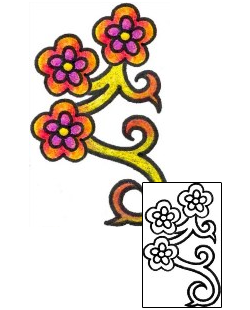 Picture of Plant Life tattoo | VVF-00140