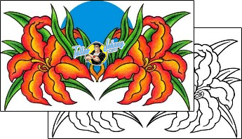 Flower Tattoo for-women-lower-back-tattoos-vivi-vvf-00156