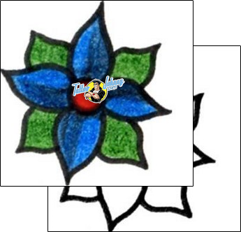 Flower Tattoo plant-life-flowers-tattoos-vivi-vvf-00160