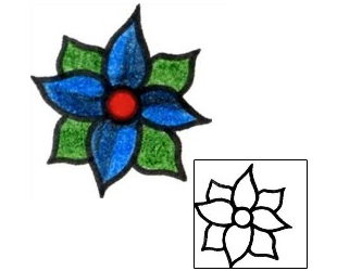 Picture of Plant Life tattoo | VVF-00160