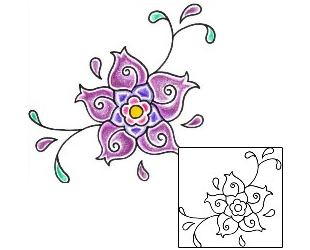 Picture of Plant Life tattoo | VVF-00170