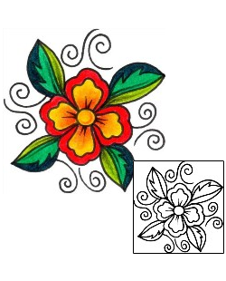 Picture of Plant Life tattoo | VVF-00174