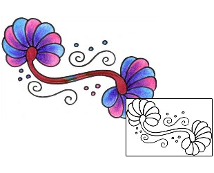 Picture of Plant Life tattoo | VVF-00182