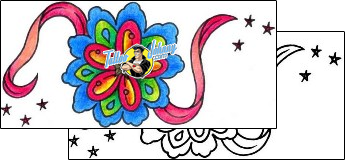 Flower Tattoo plant-life-flowers-tattoos-vivi-vvf-00208