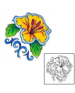 Hibiscus Tattoo Tattoo Styles tattoo | VVF-00210