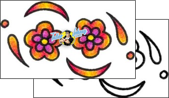 Flower Tattoo plant-life-flowers-tattoos-vivi-vvf-00216