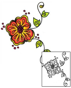 Picture of Plant Life tattoo | VVF-00217