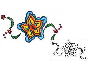 Picture of Plant Life tattoo | VVF-00219