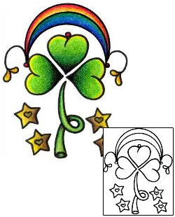 Clover Tattoo Plant Life tattoo | VVF-00283