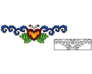 Picture of Specific Body Parts tattoo | VVF-00291