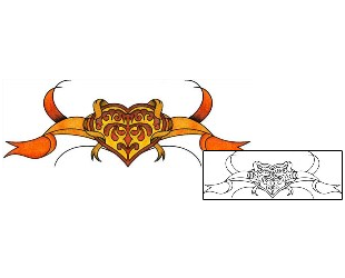 Picture of Specific Body Parts tattoo | VVF-00352