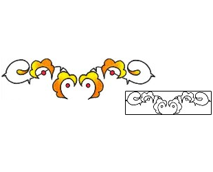 Picture of Specific Body Parts tattoo | VVF-00364