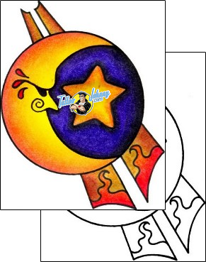 Celestial Tattoo star-tattoos-vivi-vvf-00375