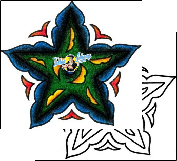 Celestial Tattoo star-tattoos-vivi-vvf-00424