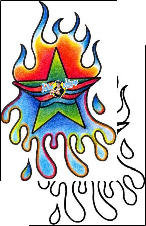 Celestial Tattoo star-tattoos-vivi-vvf-00429