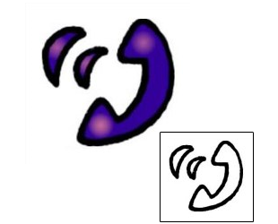 Specific Body Parts Tattoo Specific Body Parts tattoo | VVF-00452