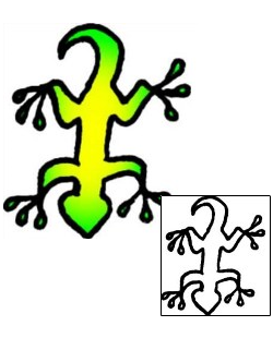 Reptiles & Amphibians Tattoo Specific Body Parts tattoo | VVF-00471