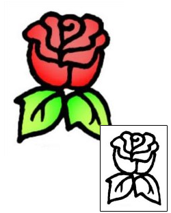 Rose Tattoo Plant Life tattoo | VVF-00501