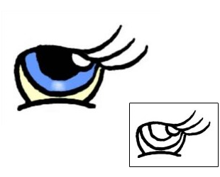 Picture of Specific Body Parts tattoo | VVF-00540
