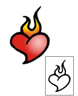 Heart Tattoo For Women tattoo | VVF-00565