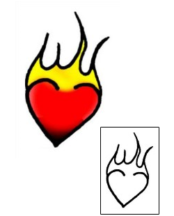 Fire – Flames Tattoo For Women tattoo | VVF-00581