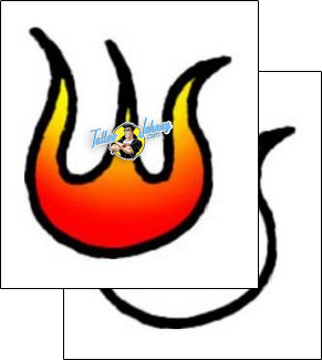 Fire – Flames Tattoo miscellaneous-fire-tattoos-vivi-vvf-00587