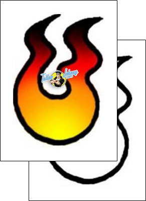 Fire – Flames Tattoo miscellaneous-fire-tattoos-vivi-vvf-00666