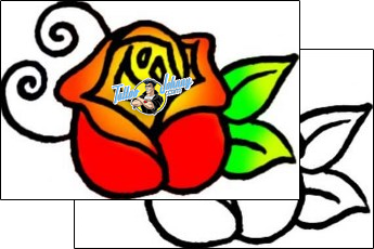Rose Tattoo plant-life-rose-tattoos-vivi-vvf-00674