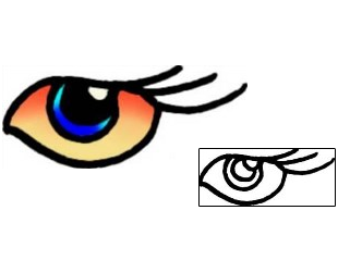 Picture of Specific Body Parts tattoo | VVF-00685