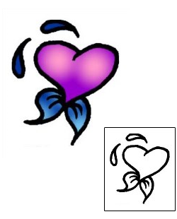 Heart Tattoo For Women tattoo | VVF-00937
